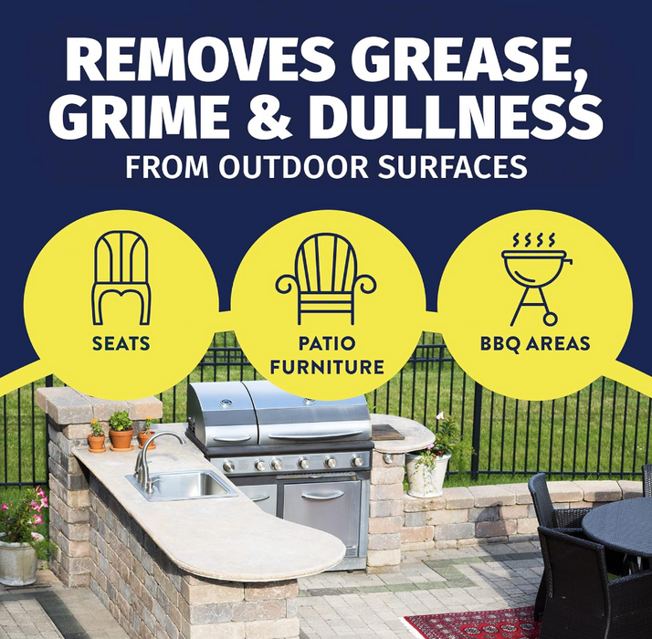 Un-Duz-It Hard Surface Cleaner removes grease grime dullness