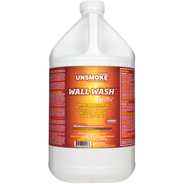 Wall Wash with Biosolv