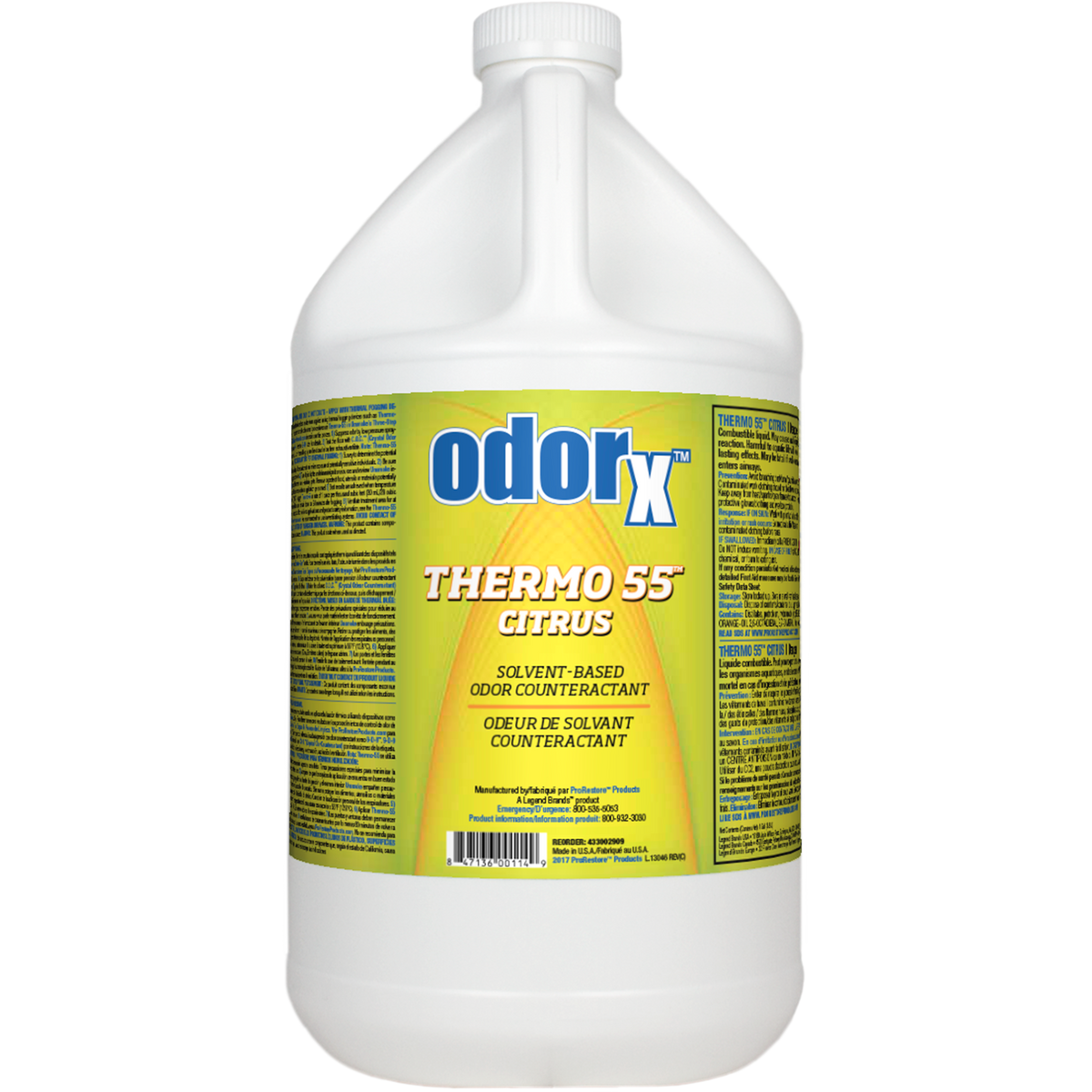 odorX Thermo 55 - Citrus-Lemon — Legend Brands