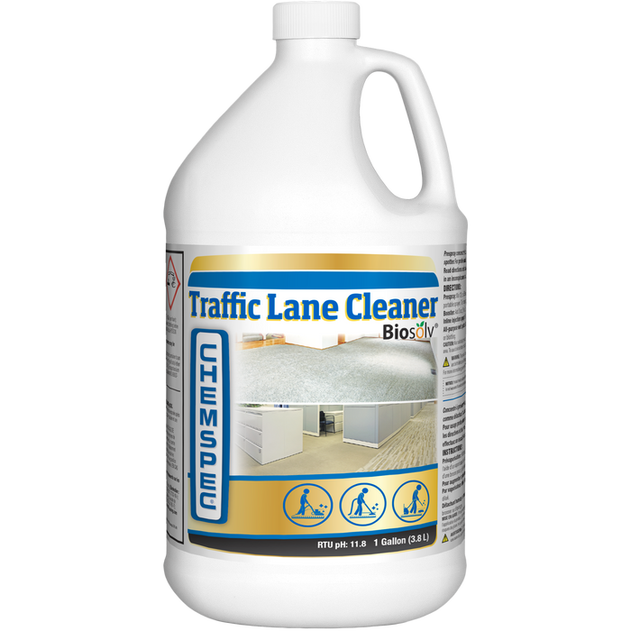 Traffic Lane Cleaner with Biosolv